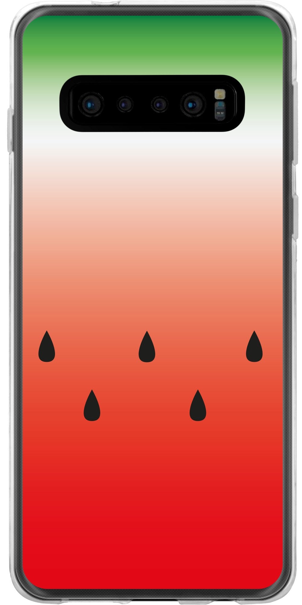 Case für Samsung Galaxy S10 Silikon-Hülle Sommer Melone M5 – Ansicht 2