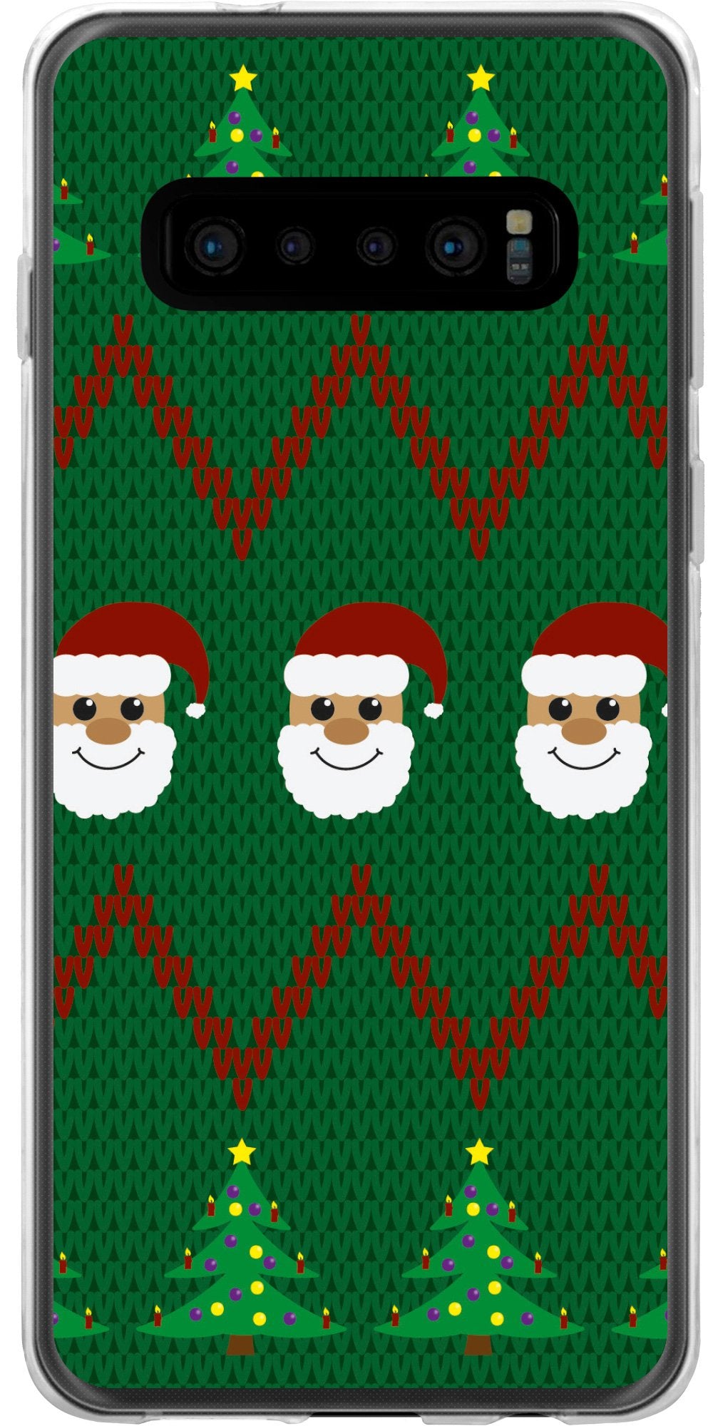 Case für Samsung Galaxy S10 Silikon-Hülle X Mas Weihnachten X-Mas Sweater M7 – Ansicht 2