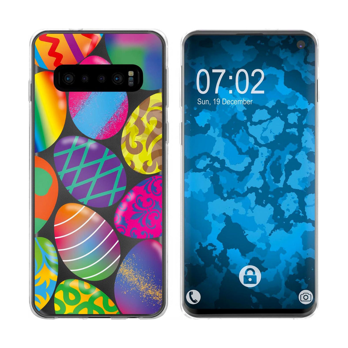 Case für Samsung Galaxy S10 Silikon-Hülle Ostern M2 – Ansicht 2