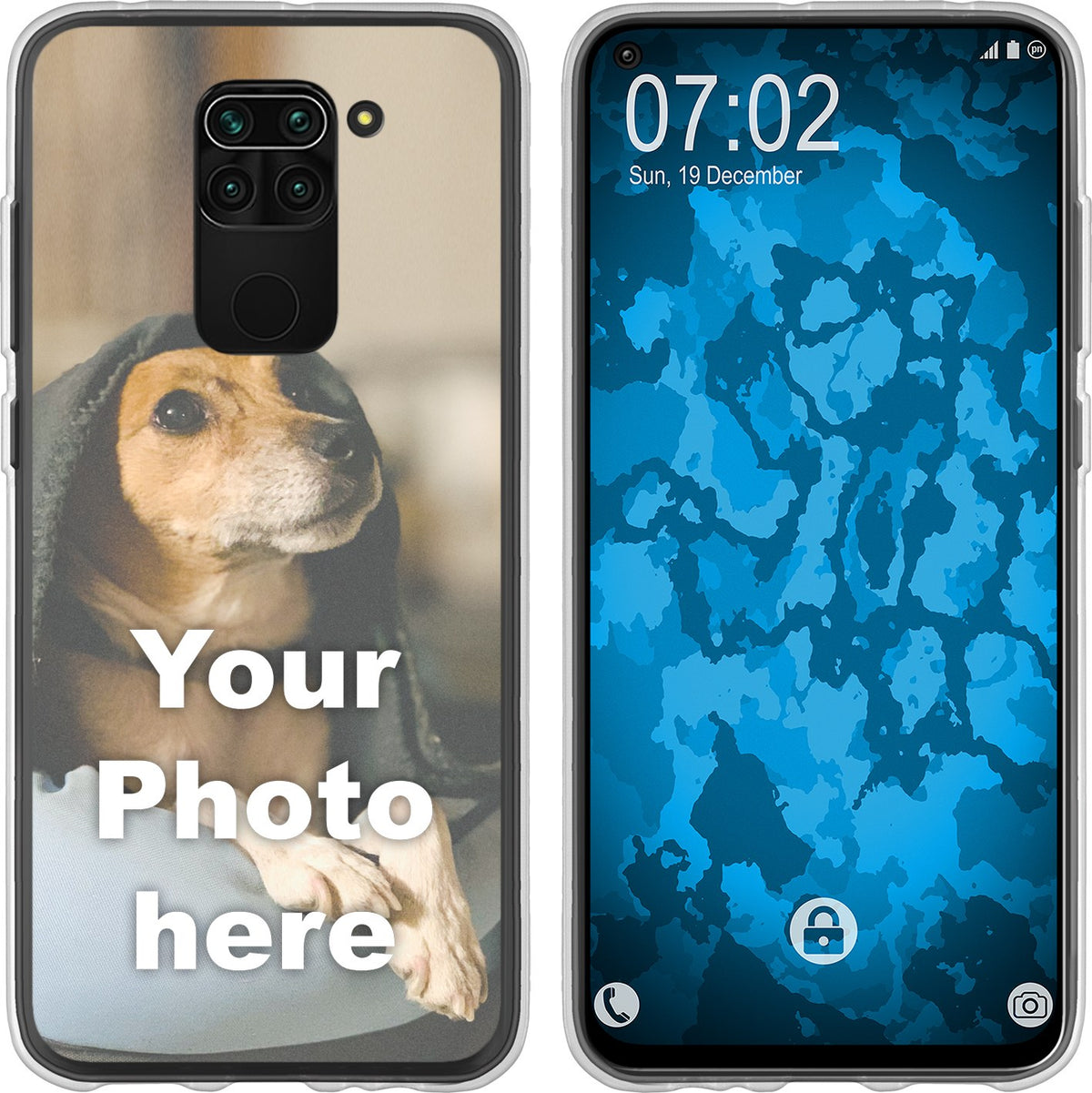 Galaxy Note 9 Foto-Hülle transparent