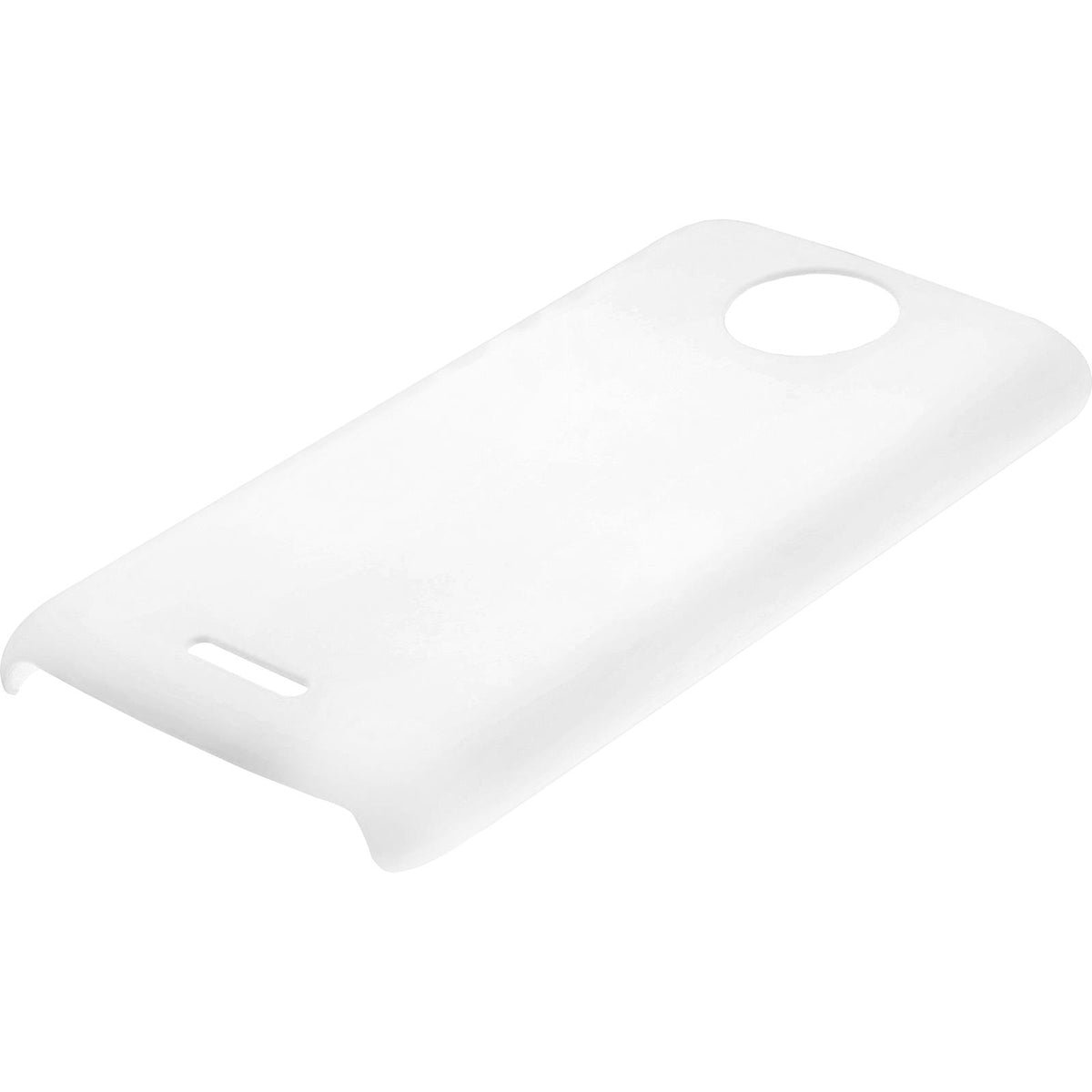 Case für Lenovo Moto C Plus - Hülle weiß gummiert Hard-case – Ansicht 5