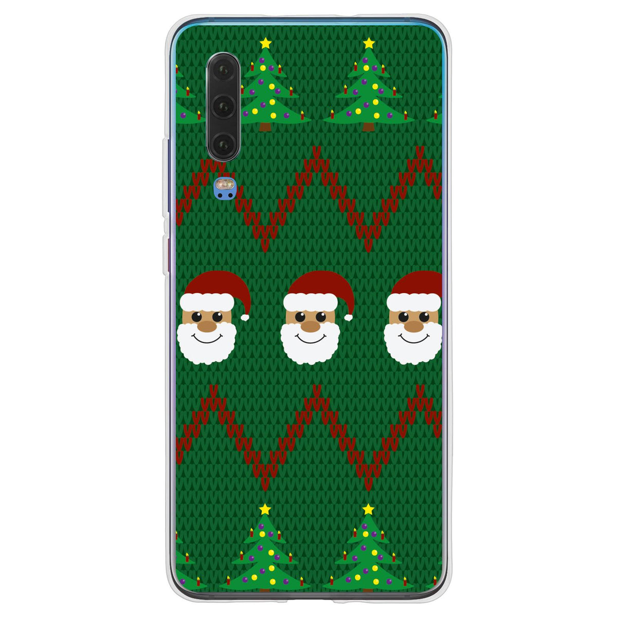 Case für Huawei P30 Silikon-Hülle X Mas Weihnachten X-Mas Sweater M7 – Ansicht 2