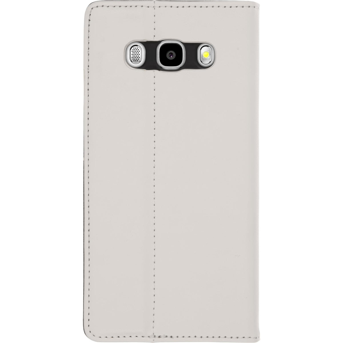 Kunst-Lederhülle für Samsung Galaxy J5 (2016) J510 - Book-Case weiß – Ansicht 4
