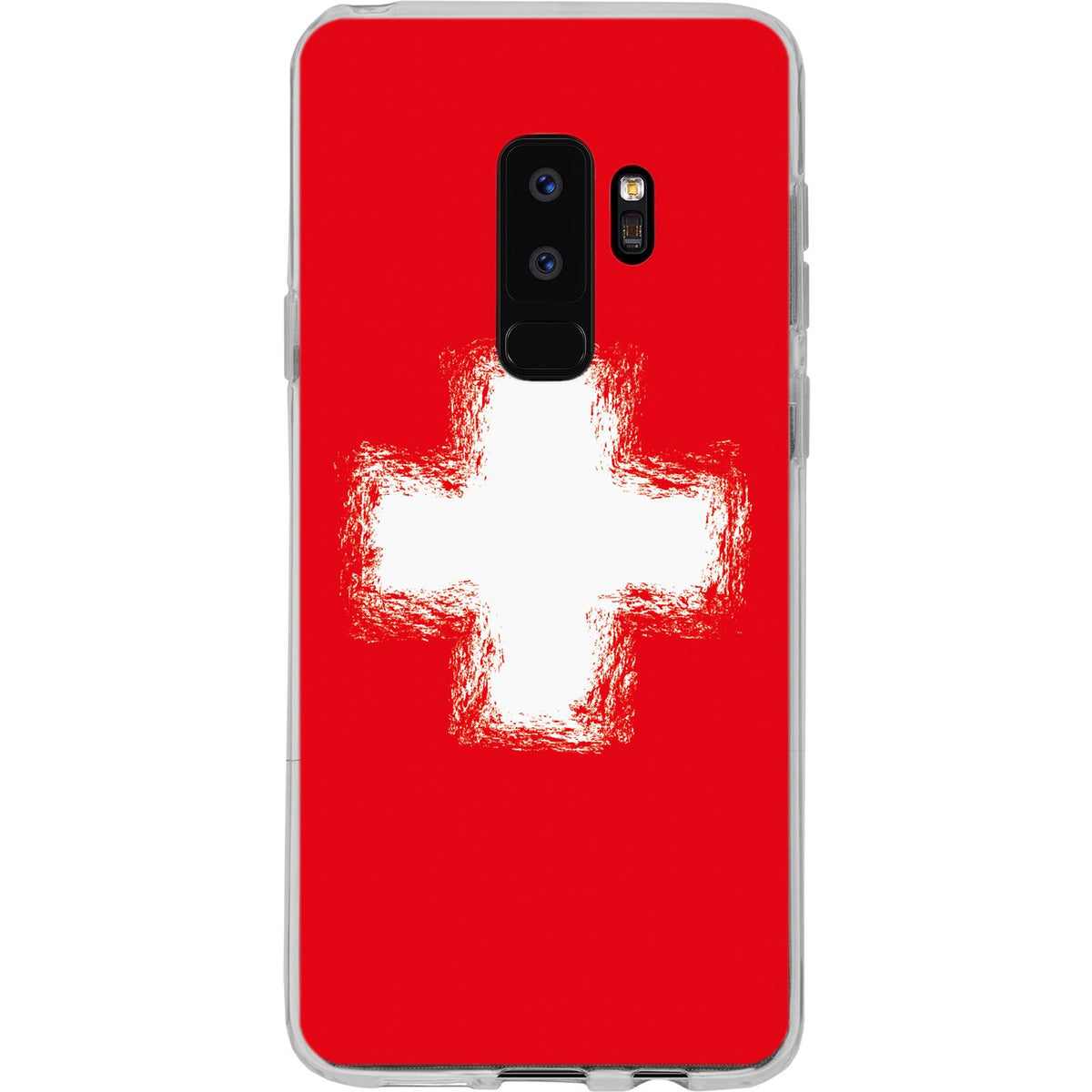 Case für Samsung Galaxy S9 Plus Silikon-Hülle WM Schweiz M10 – Ansicht 2