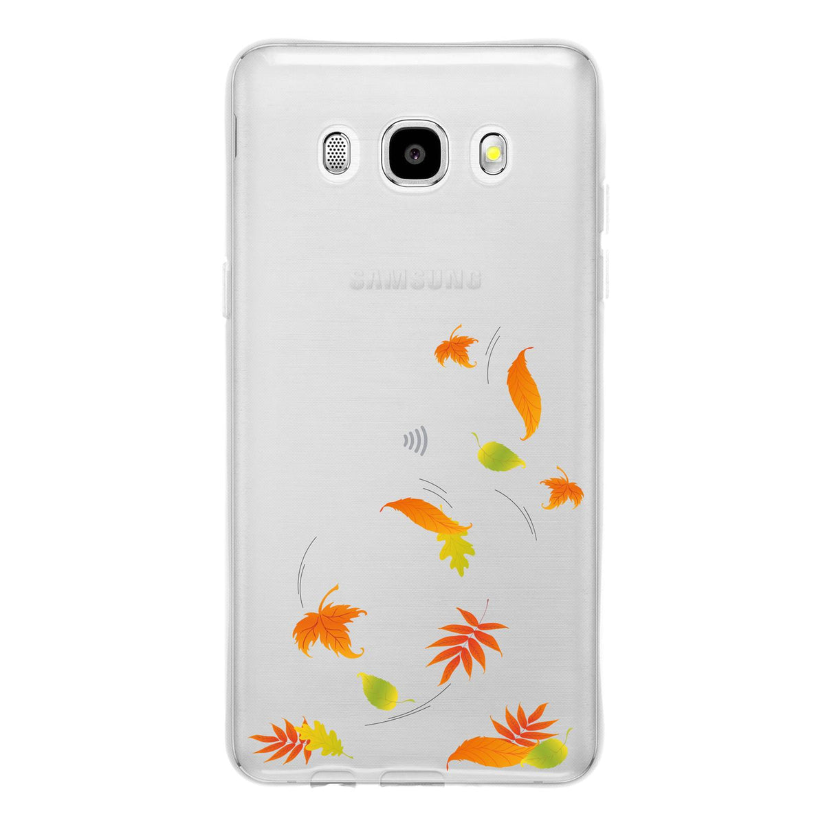 Case für Samsung Galaxy J5 (2016) J510 Silikon-Hülle Herbst Blätter/Leaves M1 – Ansicht 2