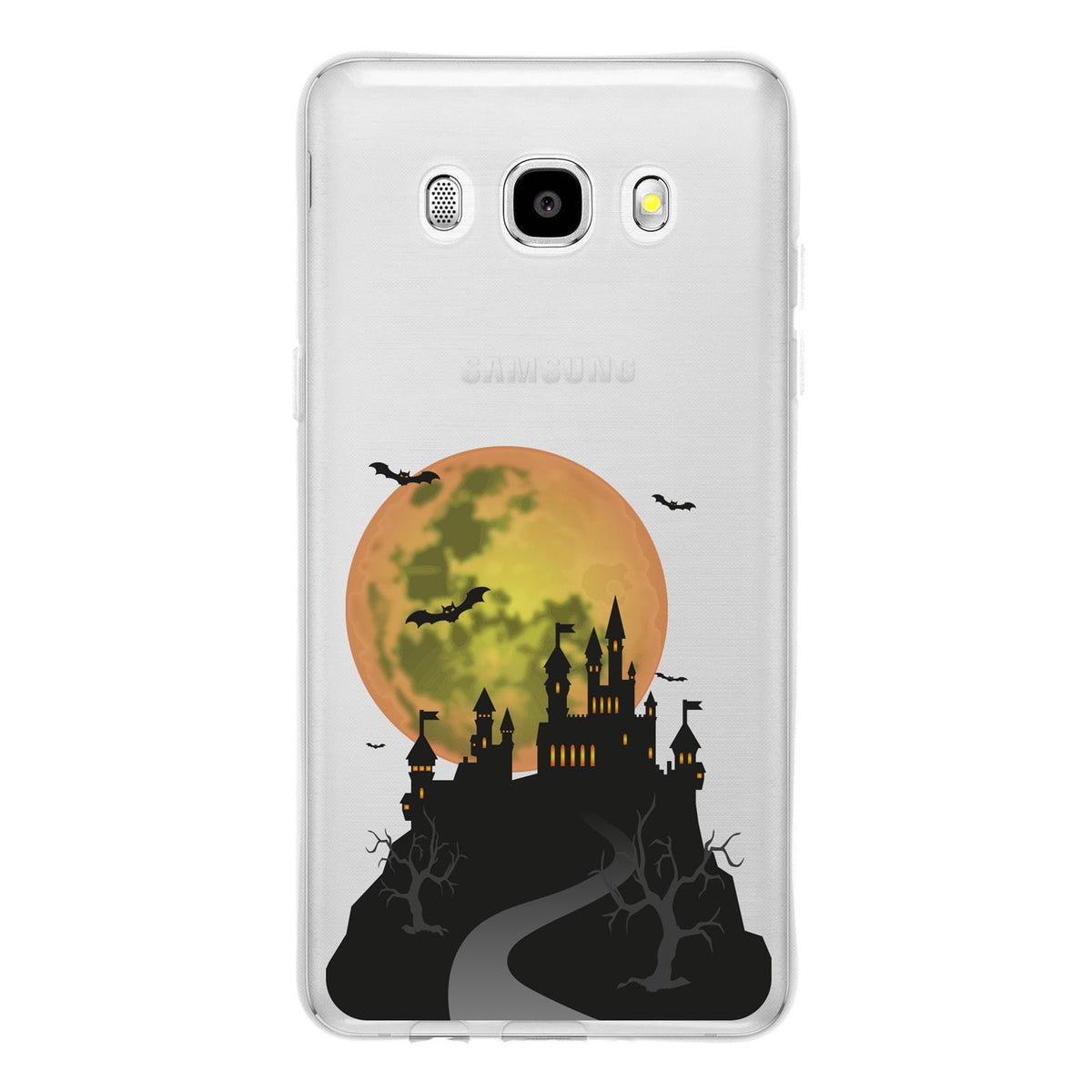 Case für Samsung Galaxy J5 (2016) J510 Silikon-Hülle Herbst Spukschloss M4 – Ansicht 2