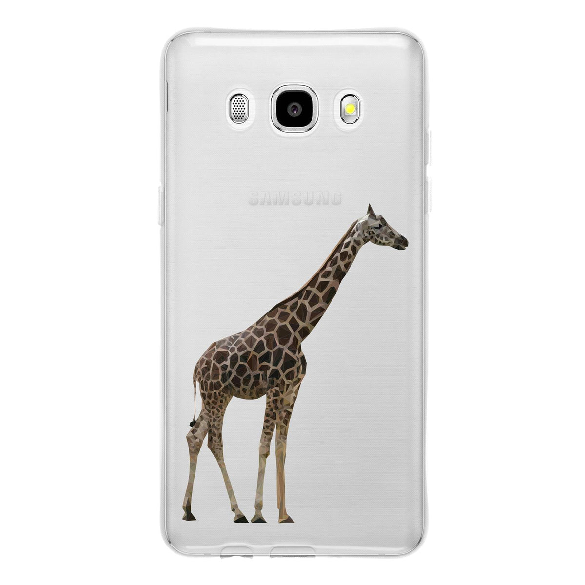 Case für Samsung Galaxy J5 (2016) J510 Silikon-Hülle Vektor Tiere Giraffe M8 – Ansicht 2