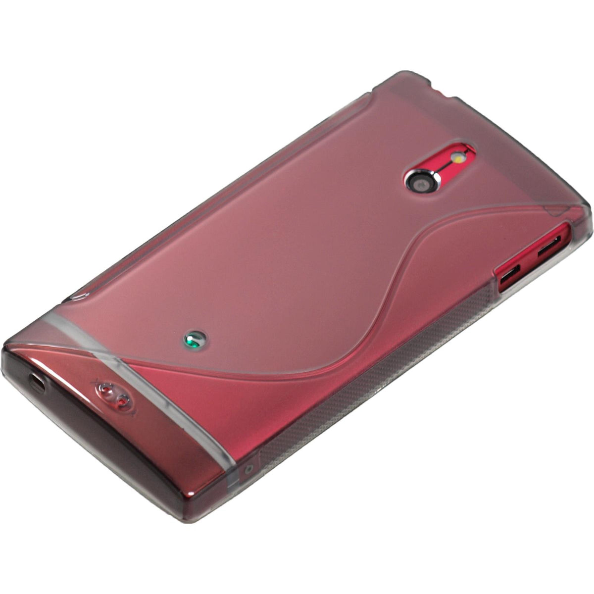 Case für Sony Xperia P - grau Silikon Hülle S-Style – Ansicht 5