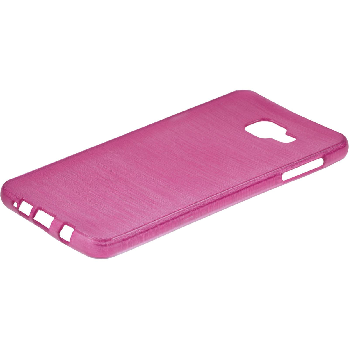 Case für Samsung Galaxy A7 (2016) A710 - pink Silikon Hülle brushed – Ansicht 5
