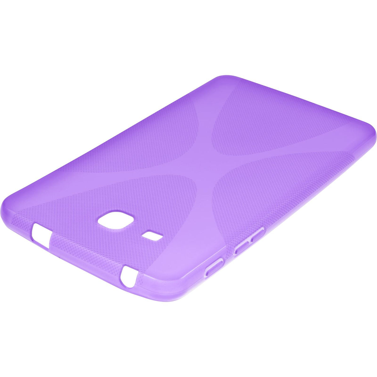 Case für Samsung Galaxy Tab A 7.0 2016 (T280) - lila Silikon Hülle X-Style – Ansicht 5