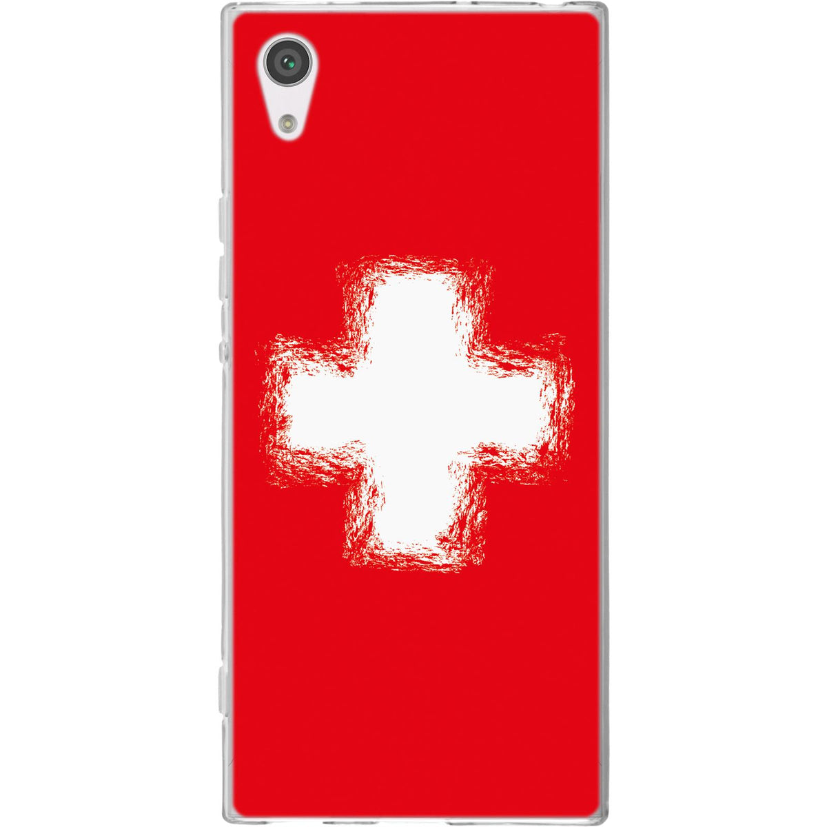 Case für Sony Xperia XA1 Silikon-Hülle WM Schweiz M10 – Ansicht 2