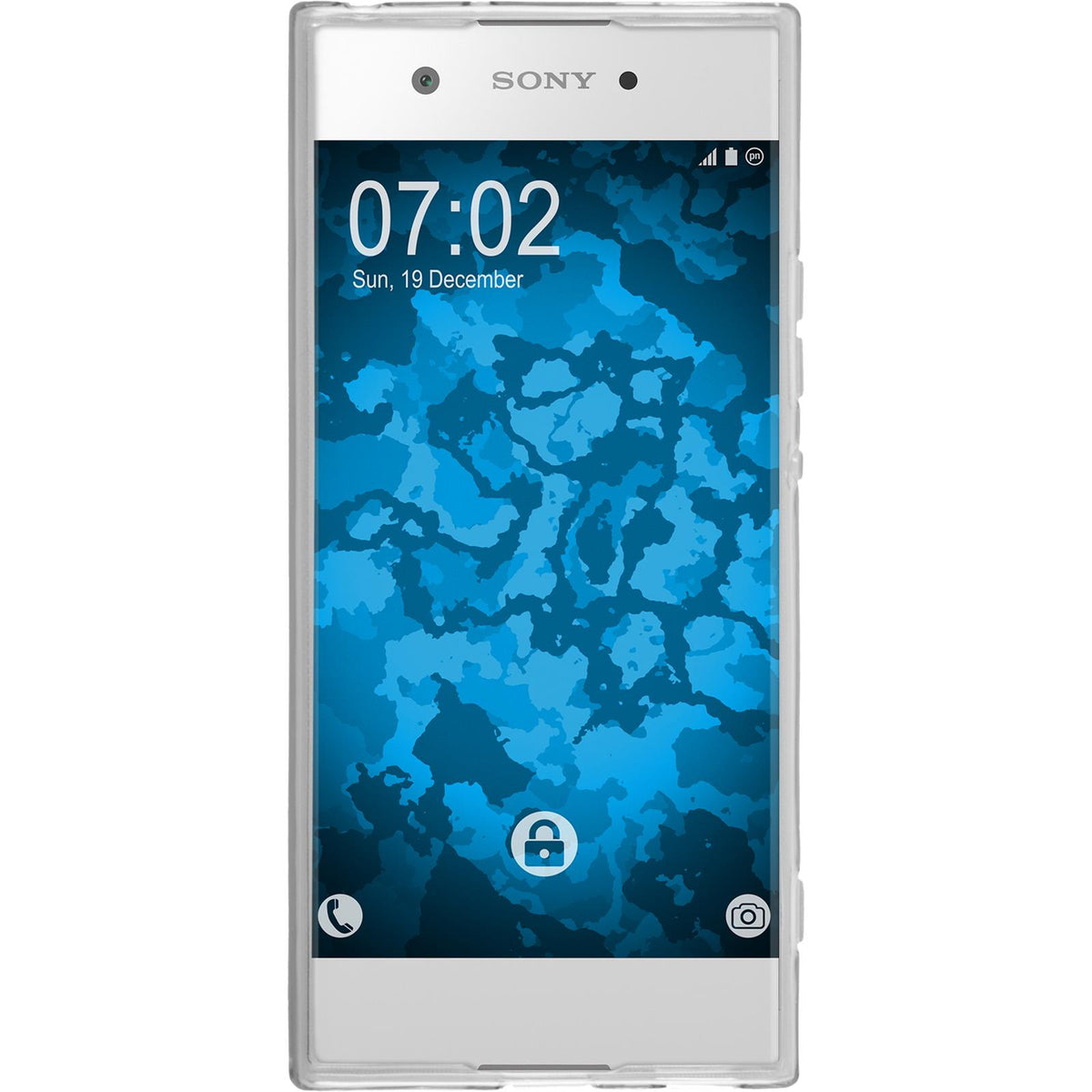 Case für Sony Xperia XA1 Silikon-Hülle Retro Wave Cyberpunk.02 M5 – Ansicht 3