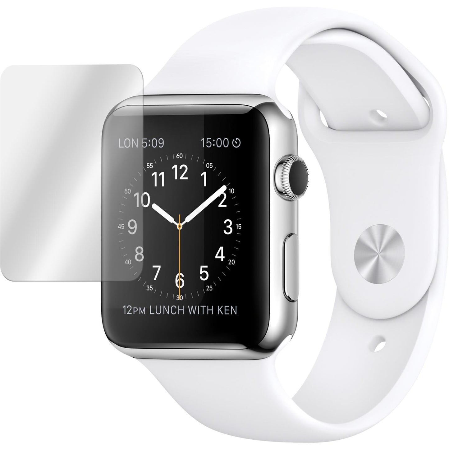 1 x Apple Watch 42mm Glas-Displayschutzfolie klar