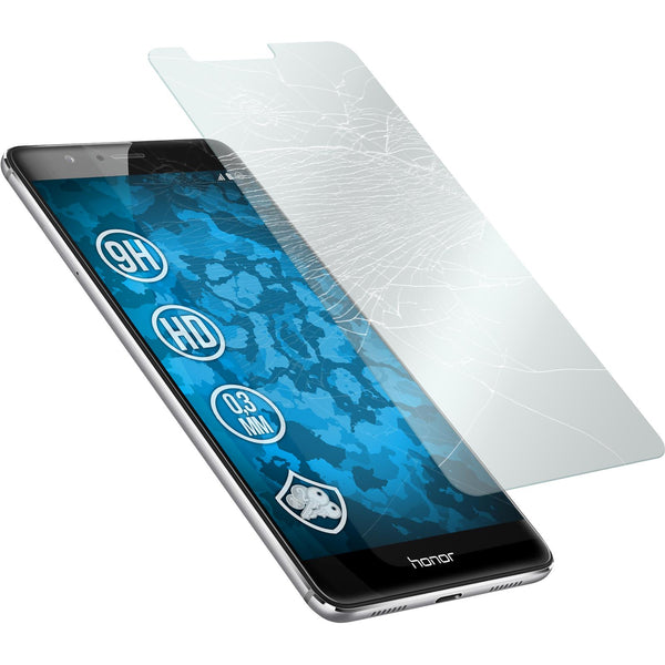 3 x Huawei Honor V8 Glas-Displayschutzfolie klar