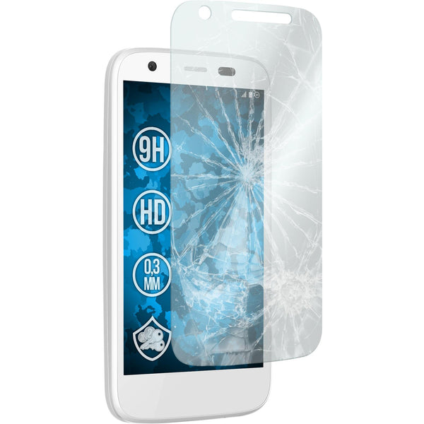 3 x Motorola Moto G Glas-Displayschutzfolie klar