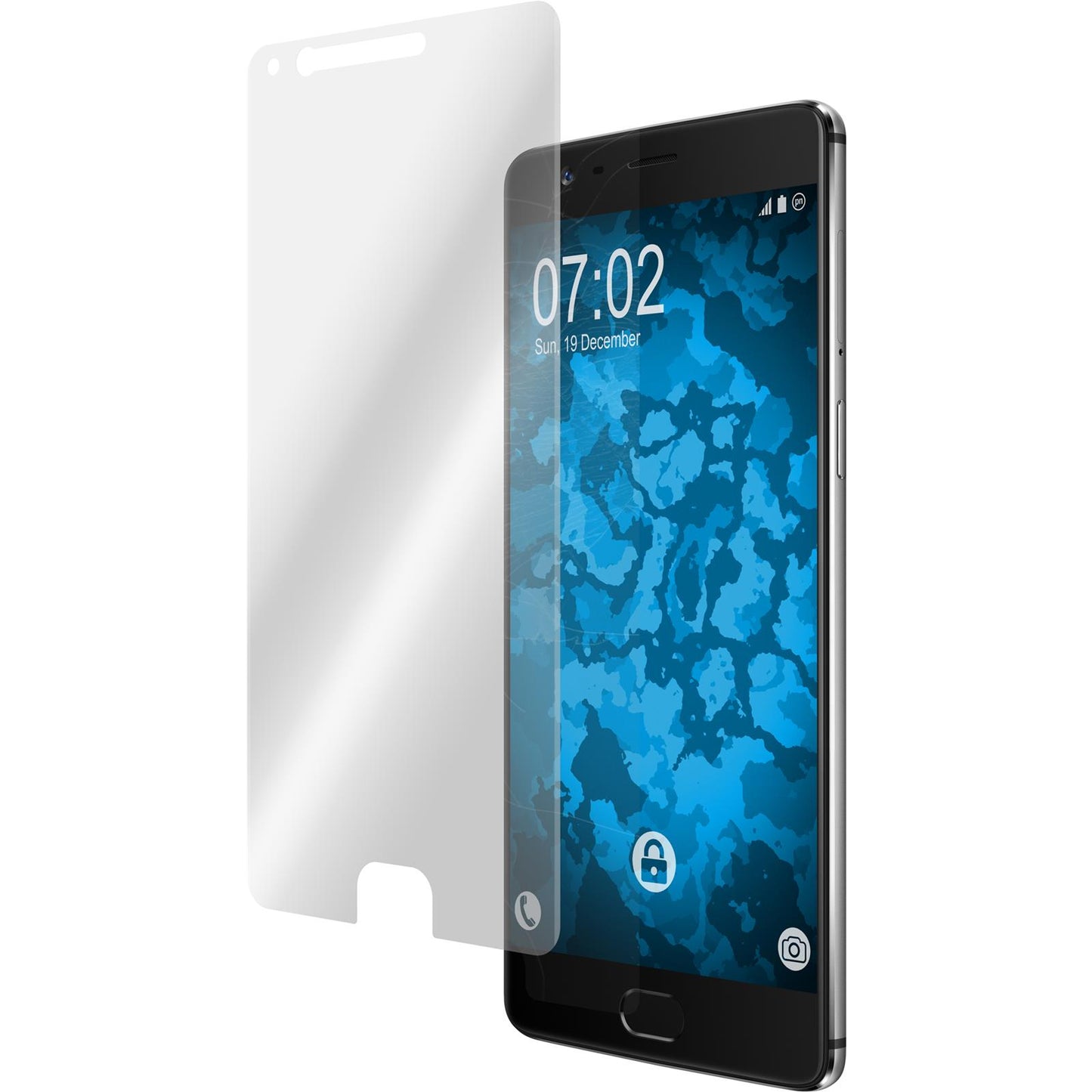 1 x OnePlus 3 Displayschutzfolie klar Flexible Folien