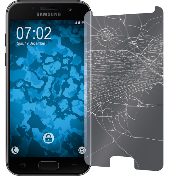 1 x Samsung Galaxy A3 2017 Glas-Displayschutzfolie Privacy