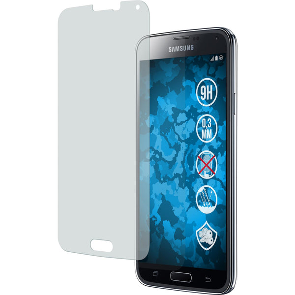 1 x Samsung Galaxy S5 Glas-Displayschutzfolie matt
