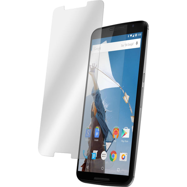 2 x Google Nexus 6 Glas-Displayschutzfolie klar