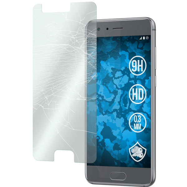 2 x Huawei Honor 9 Glas-Displayschutzfolie klar