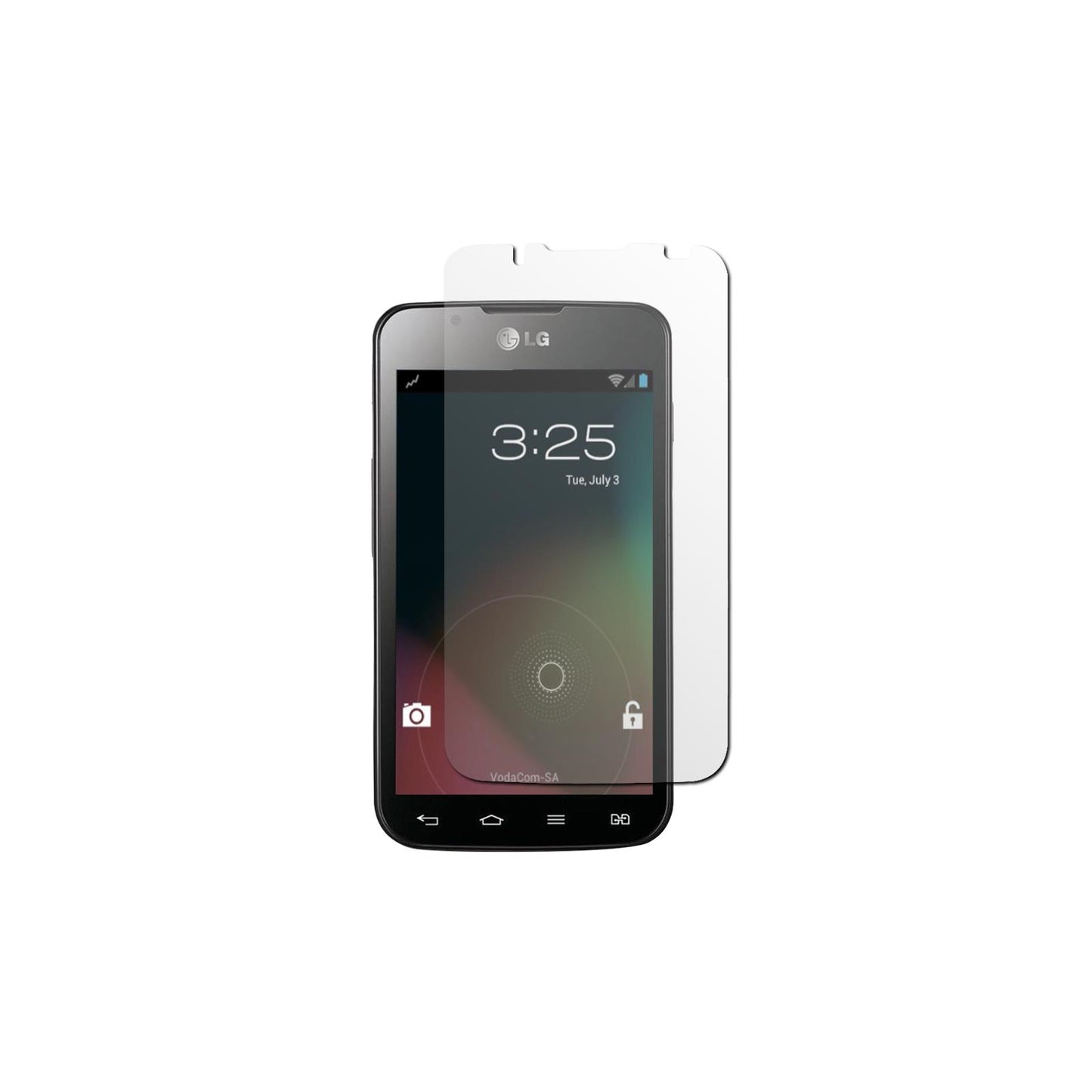 2 x LG Optimus L7 II Displayschutzfolie matt
