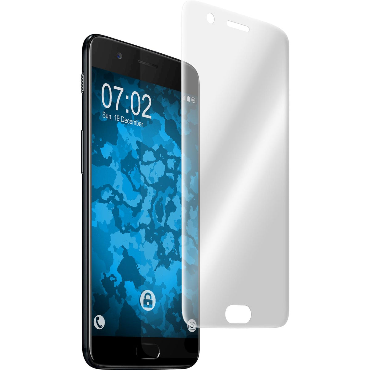 2 x OnePlus 5 Displayschutzfolie klar Flexible Folien