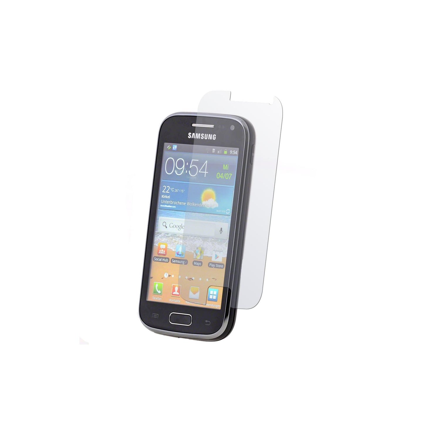 2 x Samsung Galaxy Ace 2 Displayschutzfolie matt