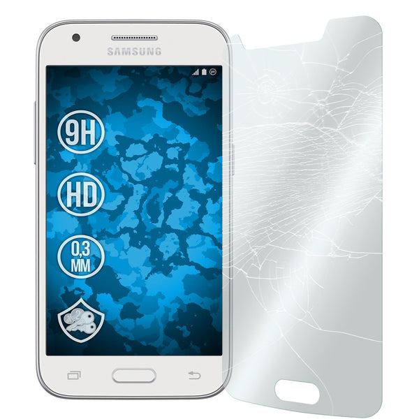 2 x Samsung Galaxy Ace 4 Glas-Displayschutzfolie klar