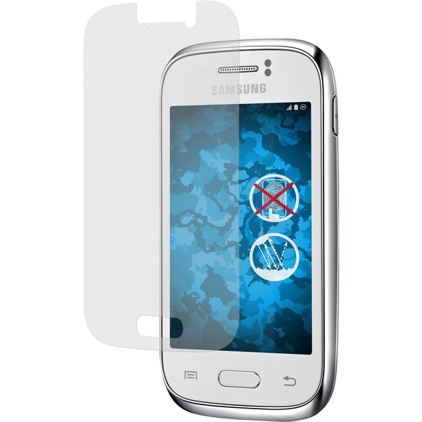 2 x Samsung Galaxy Young Displayschutzfolie matt