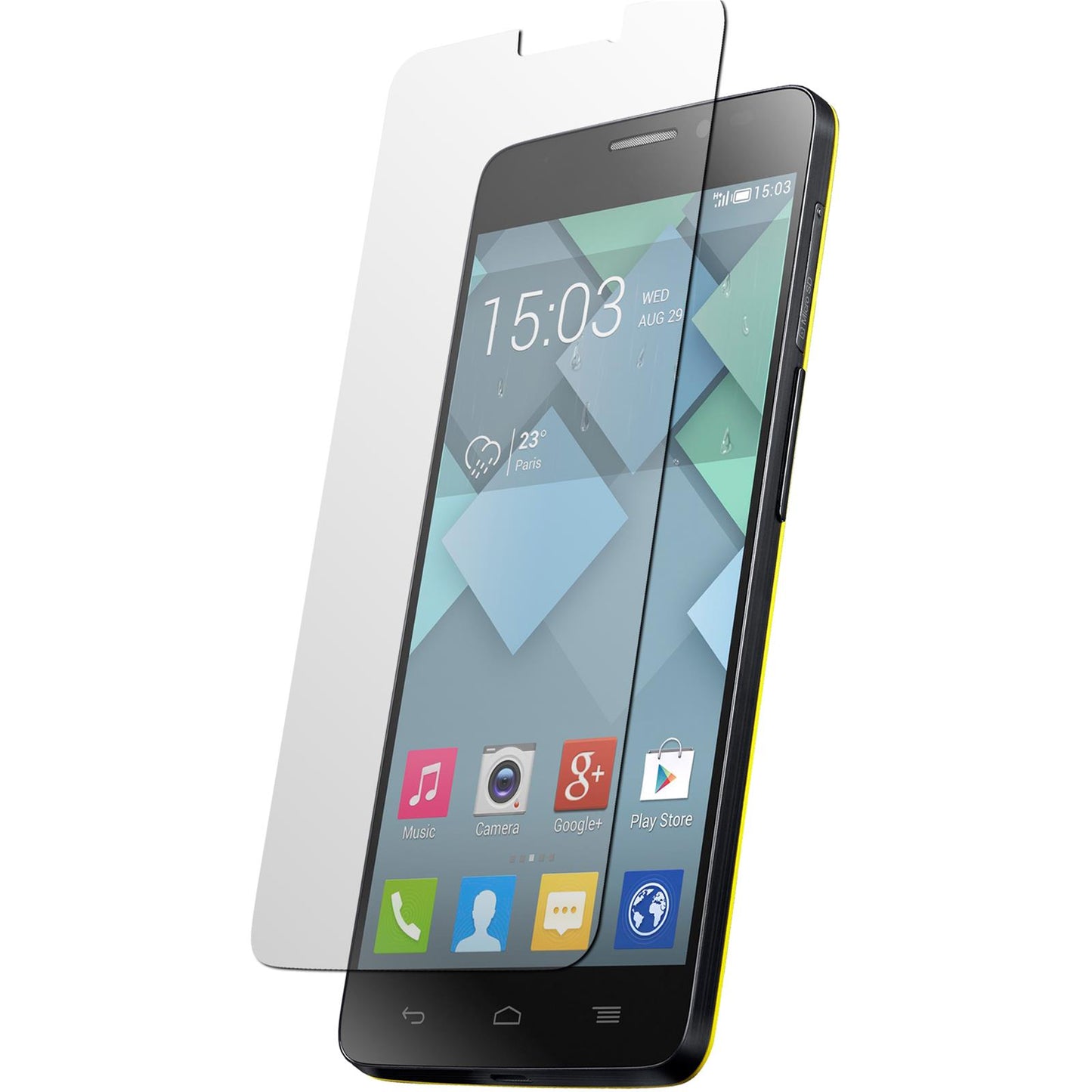 4 x Alcatel One Touch Idol S Displayschutzfolie klar