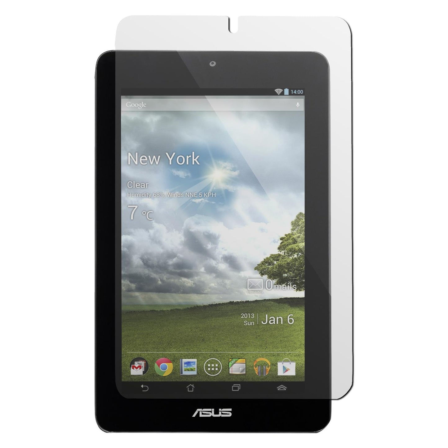 4 x Asus MeMo Pad ME172V Displayschutzfolie klar