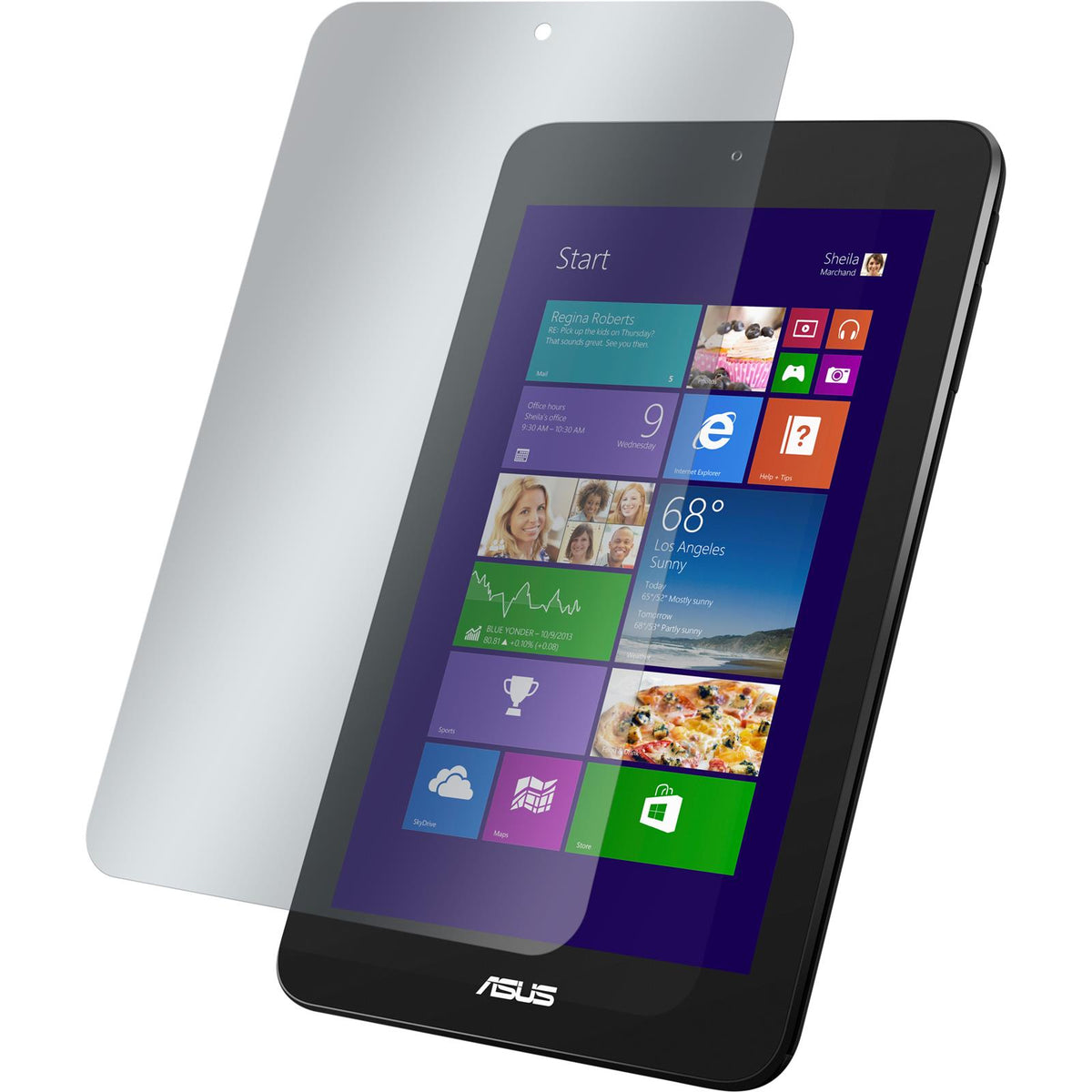 4 x Asus VivoTab Note 8 Displayschutzfolie klar