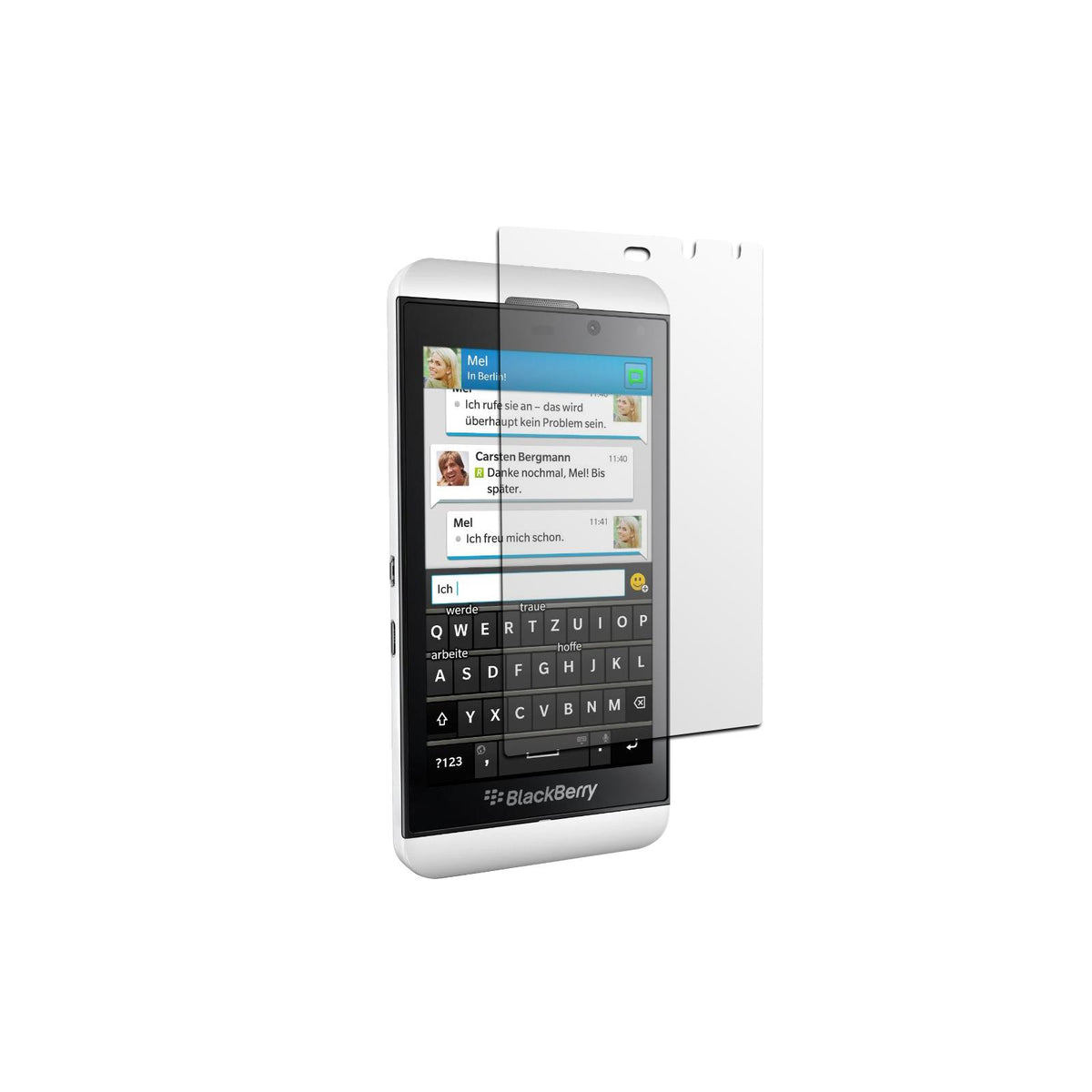 4 x BlackBerry Z10 Displayschutzfolie klar