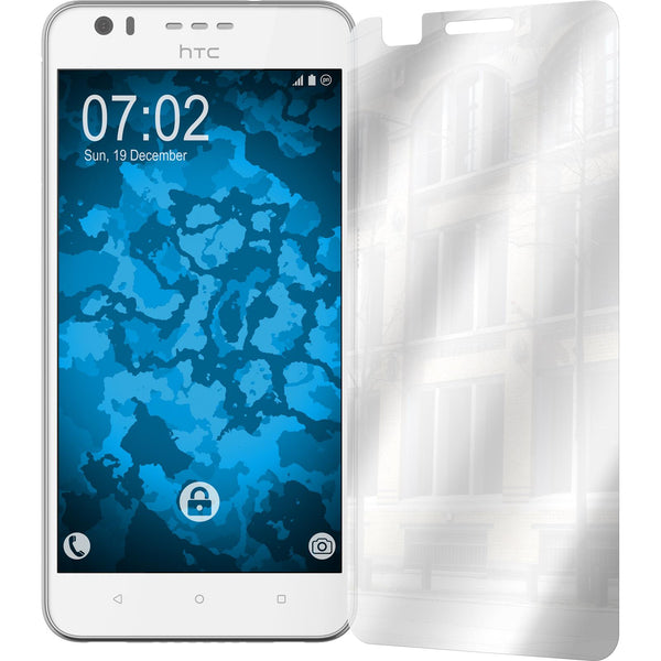 4 x HTC Desire 10 Lifestyle Displayschutzfolie verspiegelt