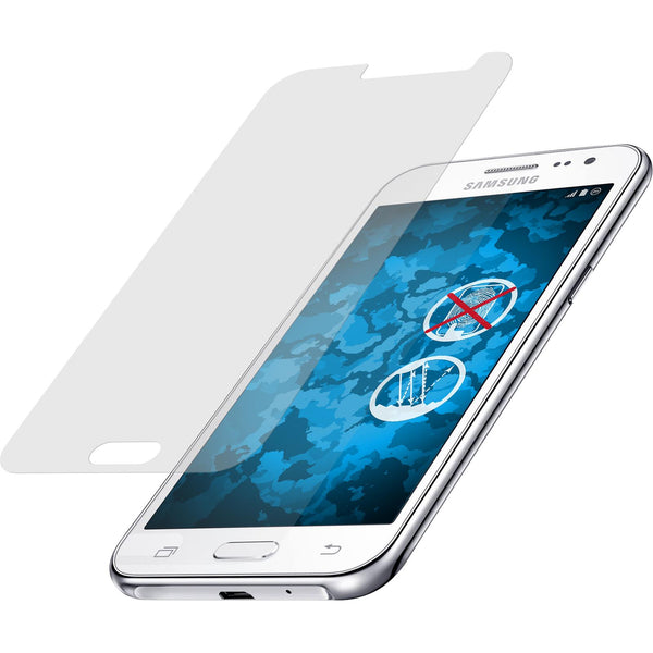 4 x Samsung Galaxy J2 (2015) Displayschutzfolie matt