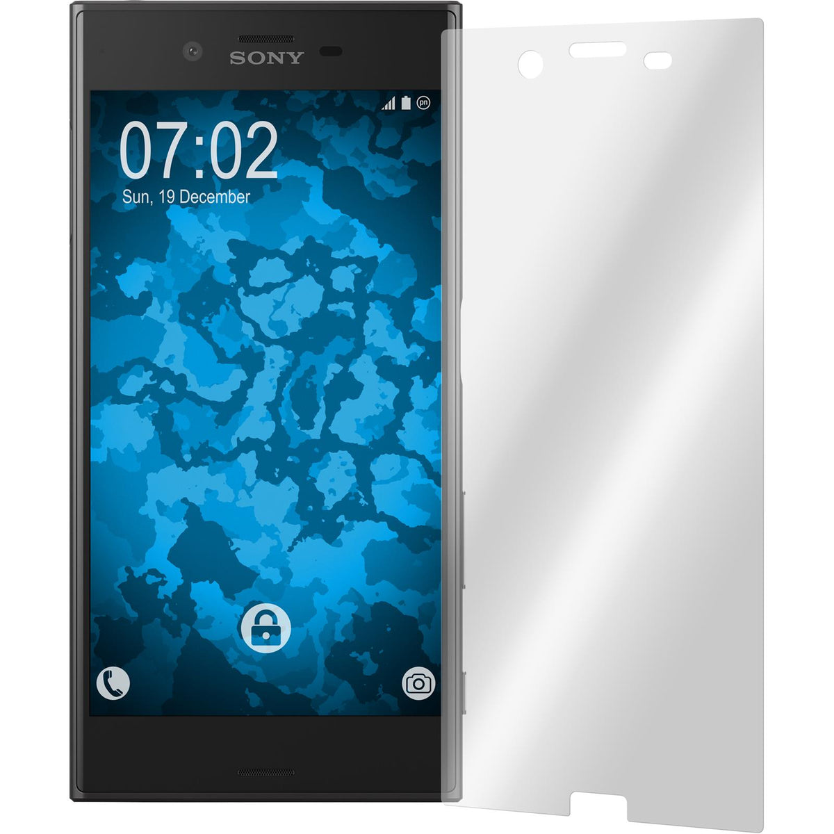 4 x Sony Xperia XZ Displayschutzfolie klar