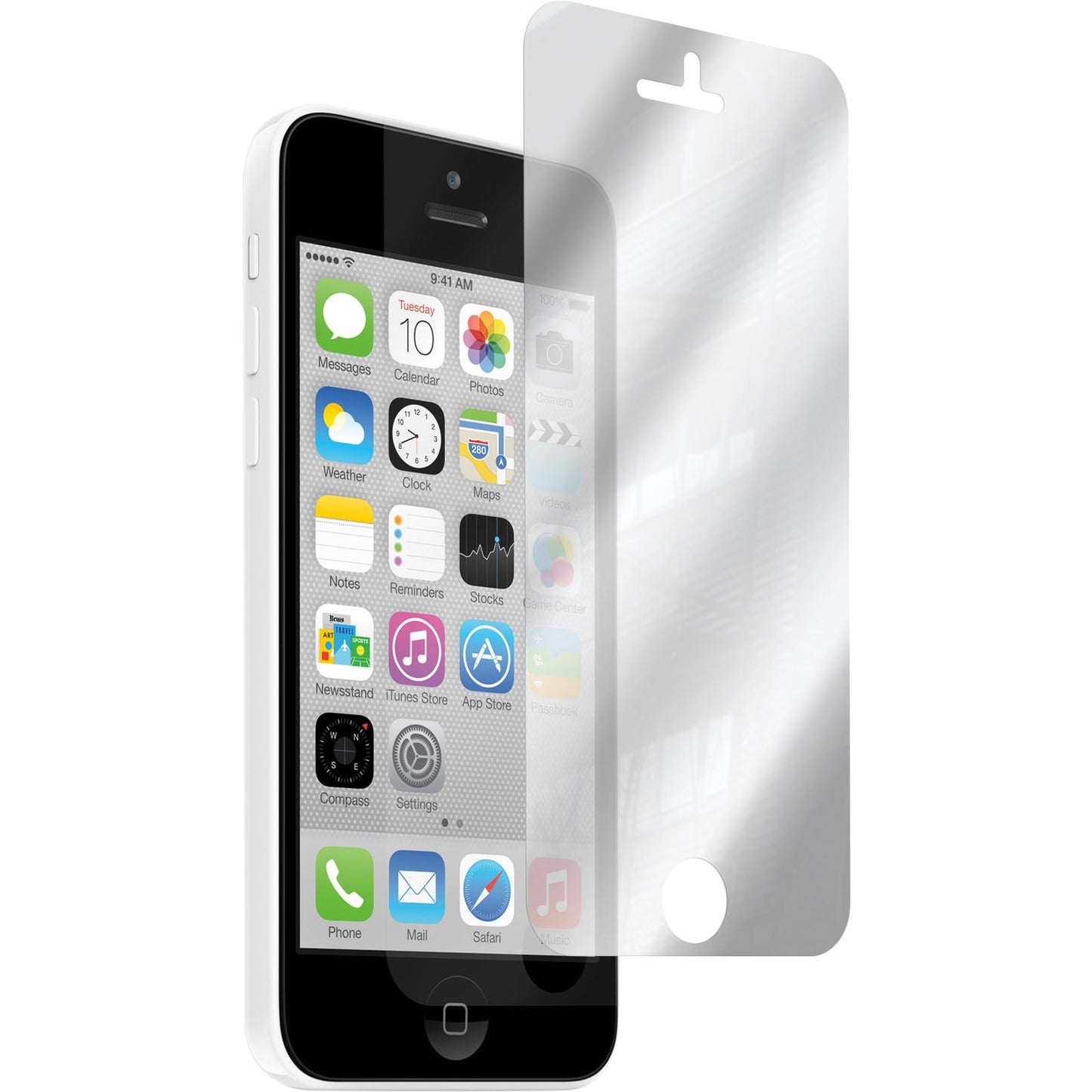 6 x Apple iPhone 5c Displayschutzfolie verspiegelt
