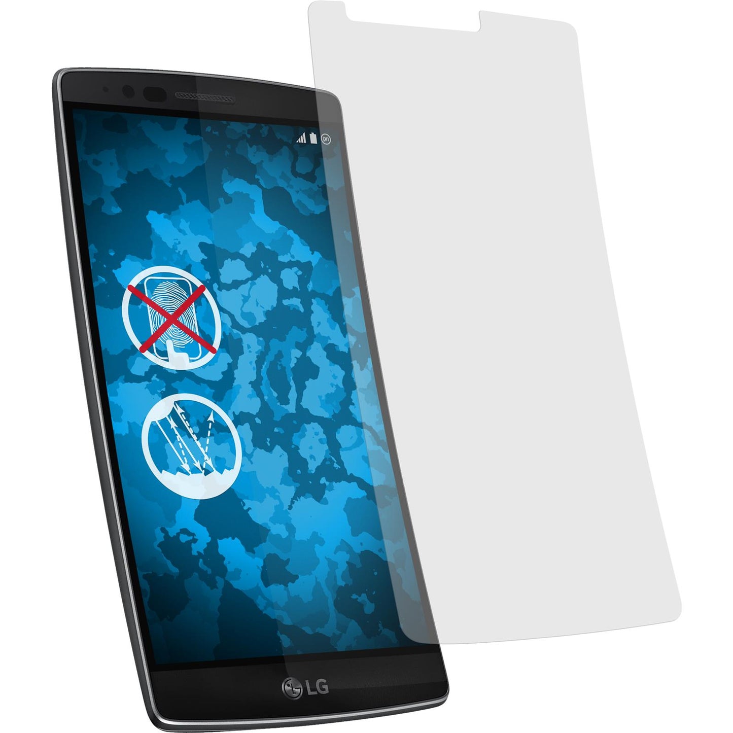 6 x LG G Flex 2 Displayschutzfolie matt