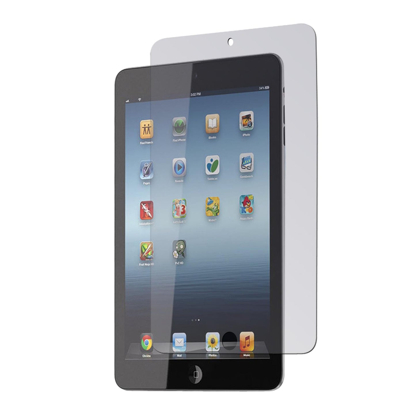 8 x Apple iPad Mini 3 2 1 Displayschutzfolie matt