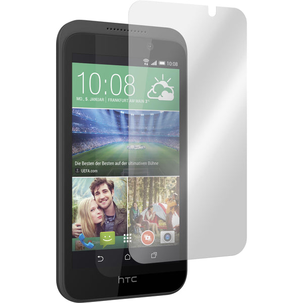8 x HTC Desire 320 Displayschutzfolie matt