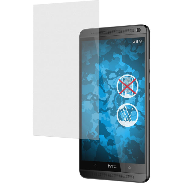 8 x HTC One Max Displayschutzfolie matt