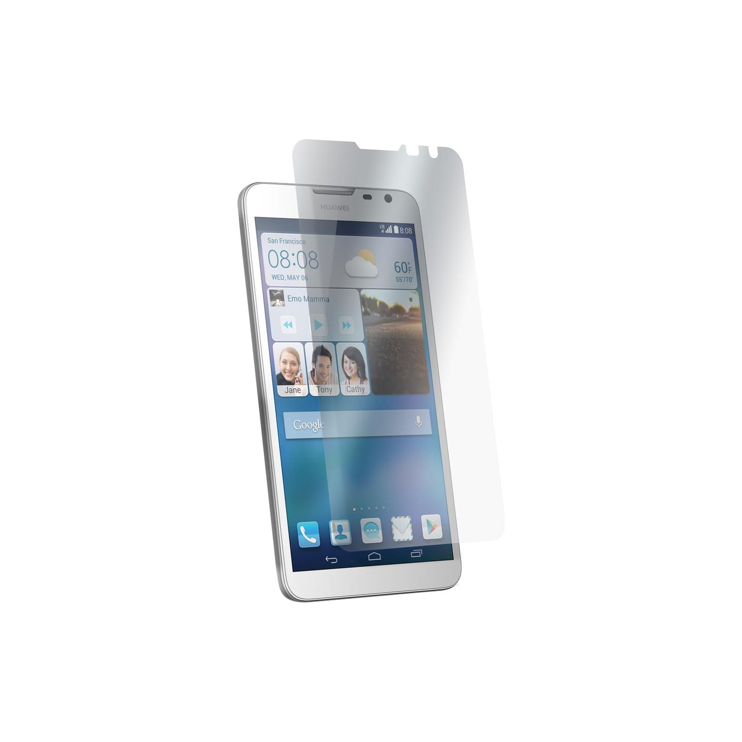8 x Huawei Ascend Mate 2 Displayschutzfolie matt