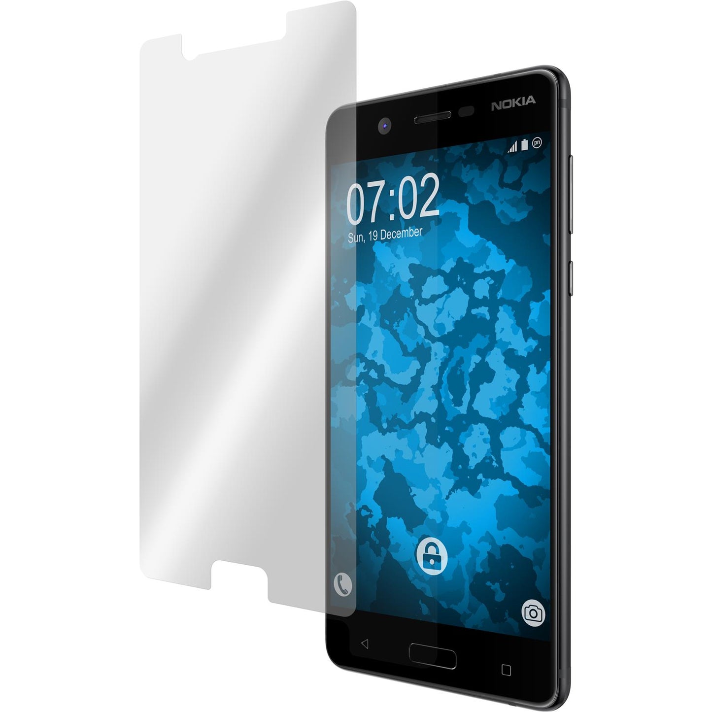 8 x Nokia 5 Displayschutzfolie klar