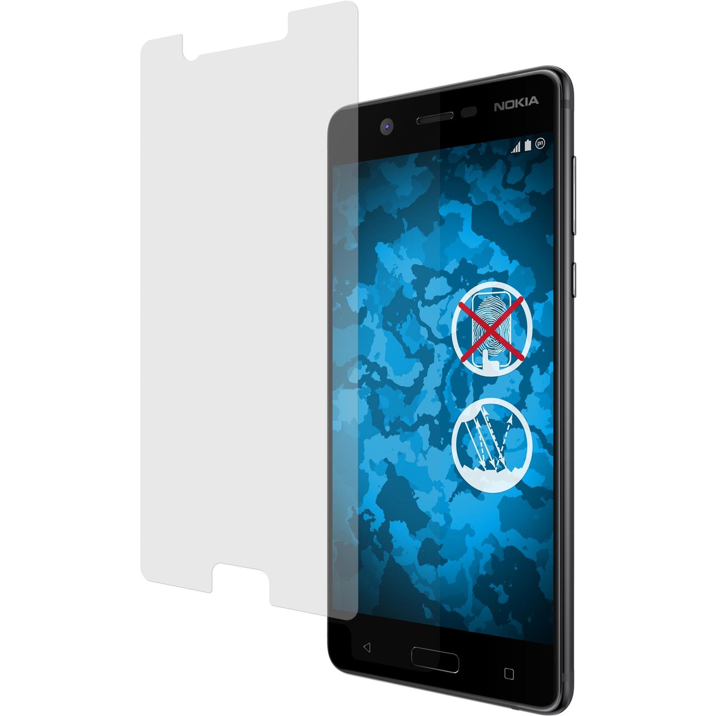 8 x Nokia 5 Displayschutzfolie matt