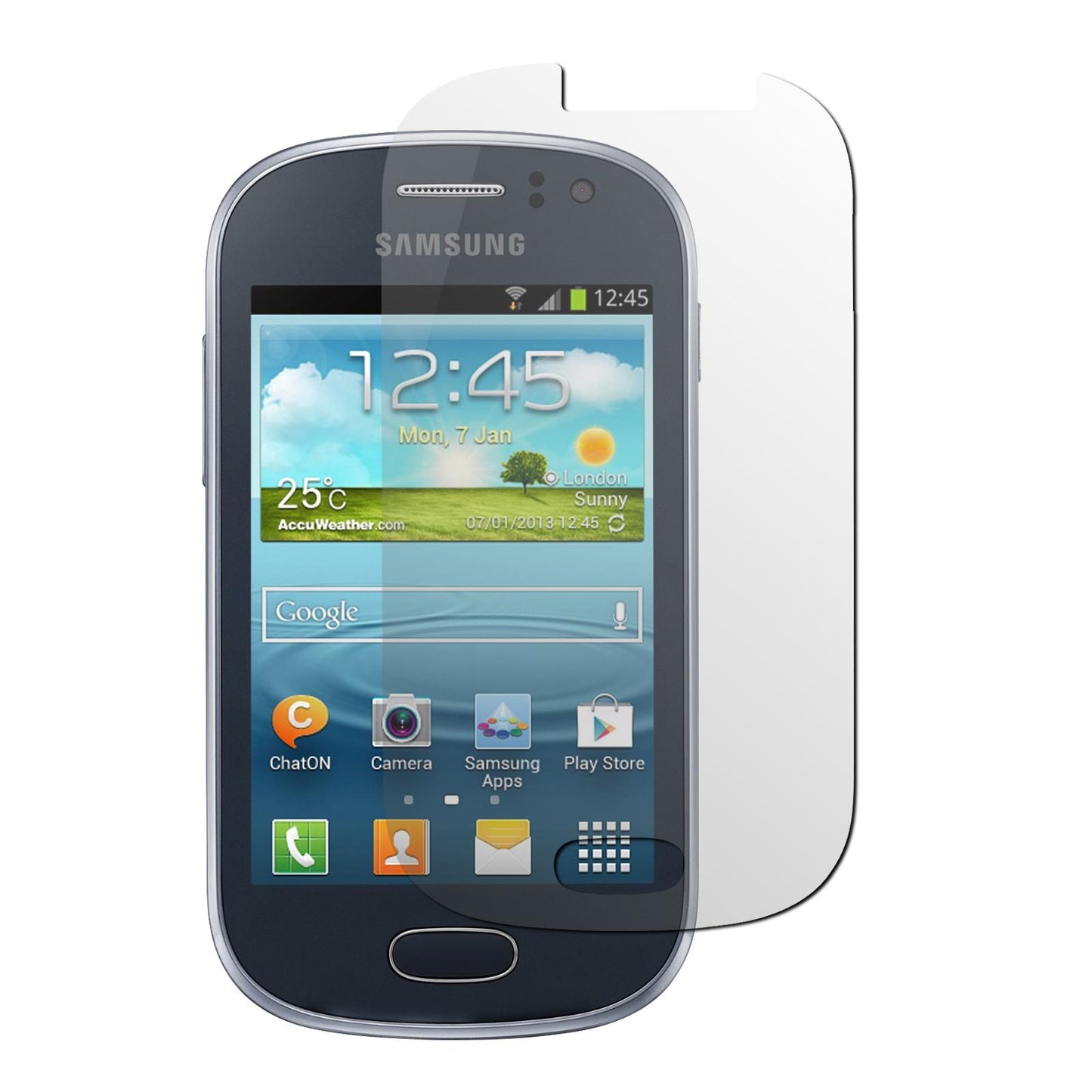 8 x Samsung Galaxy Fame Displayschutzfolie klar