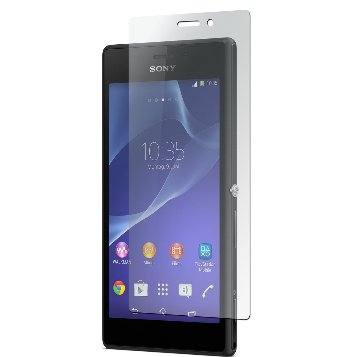 8 x Sony Xperia M2 Displayschutzfolie klar