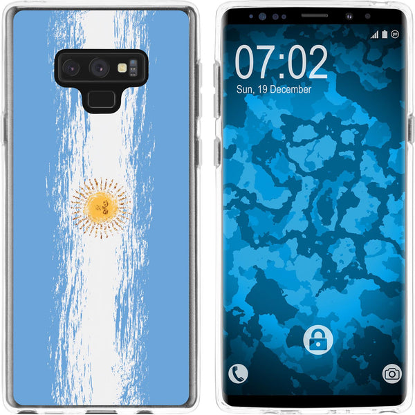 Galaxy Note 9 Silikon-Hülle WM Argentinien M1 Case