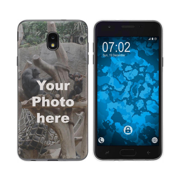 Galaxy J7 (2018) Personalisierte Handyhülle  clear zum selb