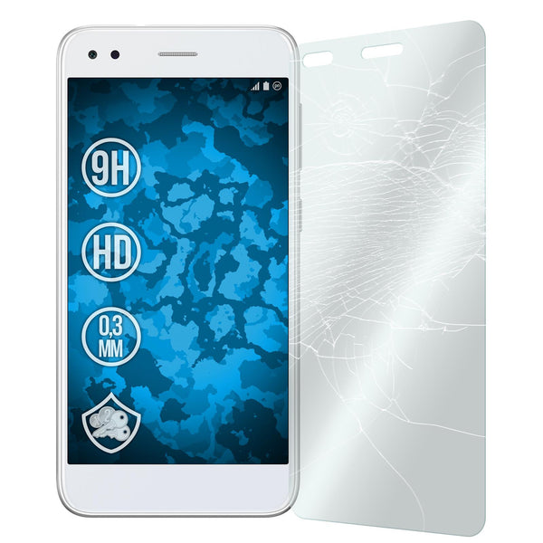 3 x Huawei P9 Lite Mini Glas-Displayschutzfolie klar