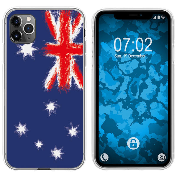 iPhone 11 Pro Max Silikon-Hülle WM Australien M2 Case